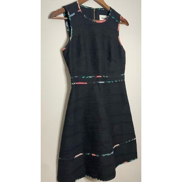 Kate Spade Women’s Tweed Fit & Flare Dress – Size 6 Blossom Black | NWOT - Picture 4 of 13